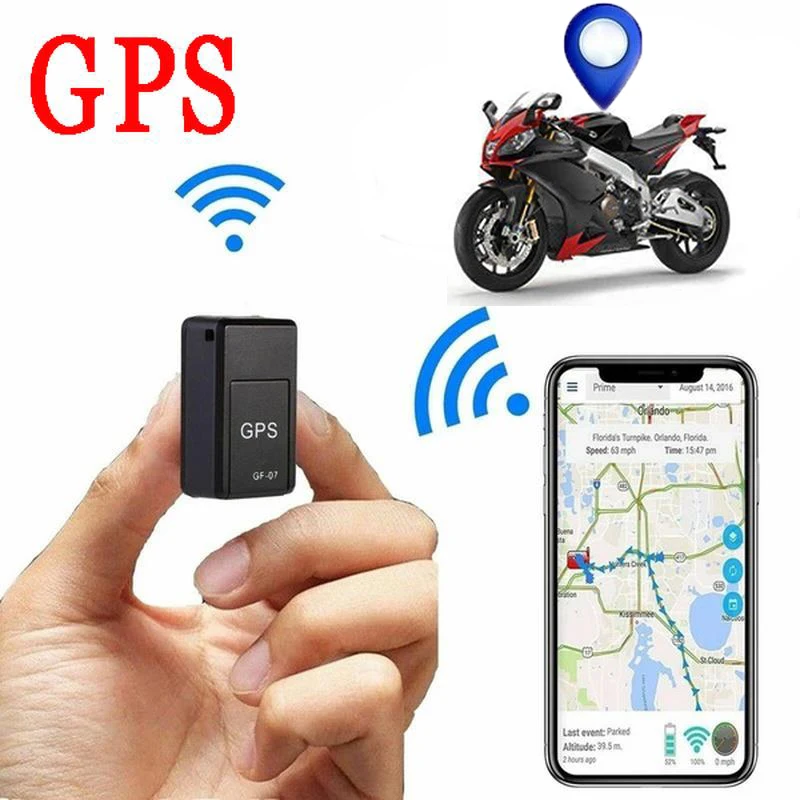 2023 Gf-07 Gps Tracker Posizionatore Moto Localizzatore Anti-Smarrimento Per Nmax 155 Bmw K1300Gt Gold Wing Dct Xmax 250 Accessori
