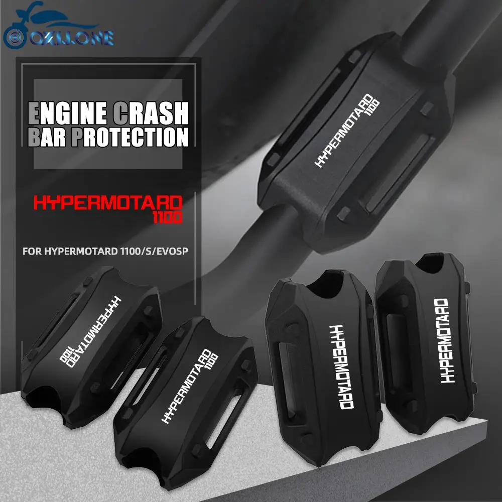 Moto Per Ducati Hypermotard 1100/S/Evosp Hypermotard 1100 Evosp Crash Bar Paraurti Protezione Motore Blocco Decorativo