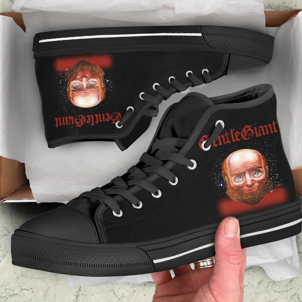 Hot Gentle Giant Man Woman Canvas Shoes Hot Cool Canvas Shoes Leggero Casual High Help Classic Board Shoes Fashion Sneakers