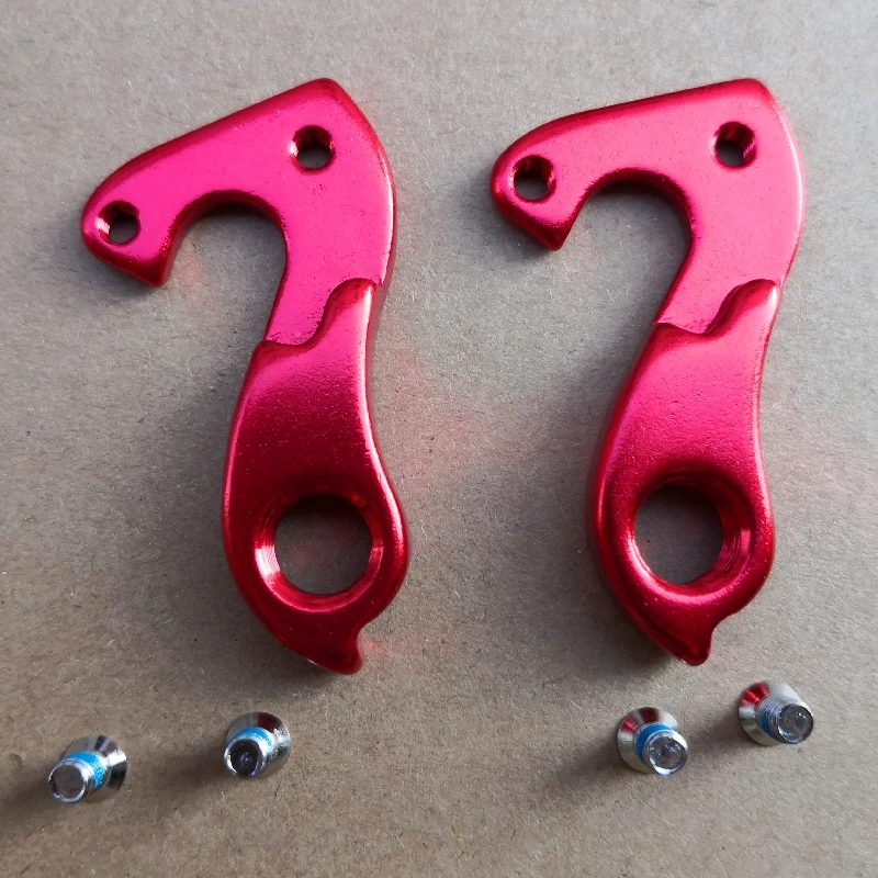 2Pc Bicicletta Deragliatore Posteriore Gancio Per Avanti Cadent Ceepo Emc Fuji Jamis Norco Pinarello Dogma Univega Stevis Mtb Mech Dropout