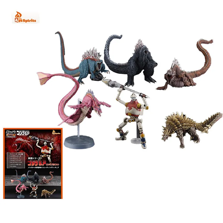 Disponibile 100% Original Artspirits Plex Hyper Modeling Godzilla Singal Point Jet Jaugar Anguirus Rodan Modello Di Animazione Set