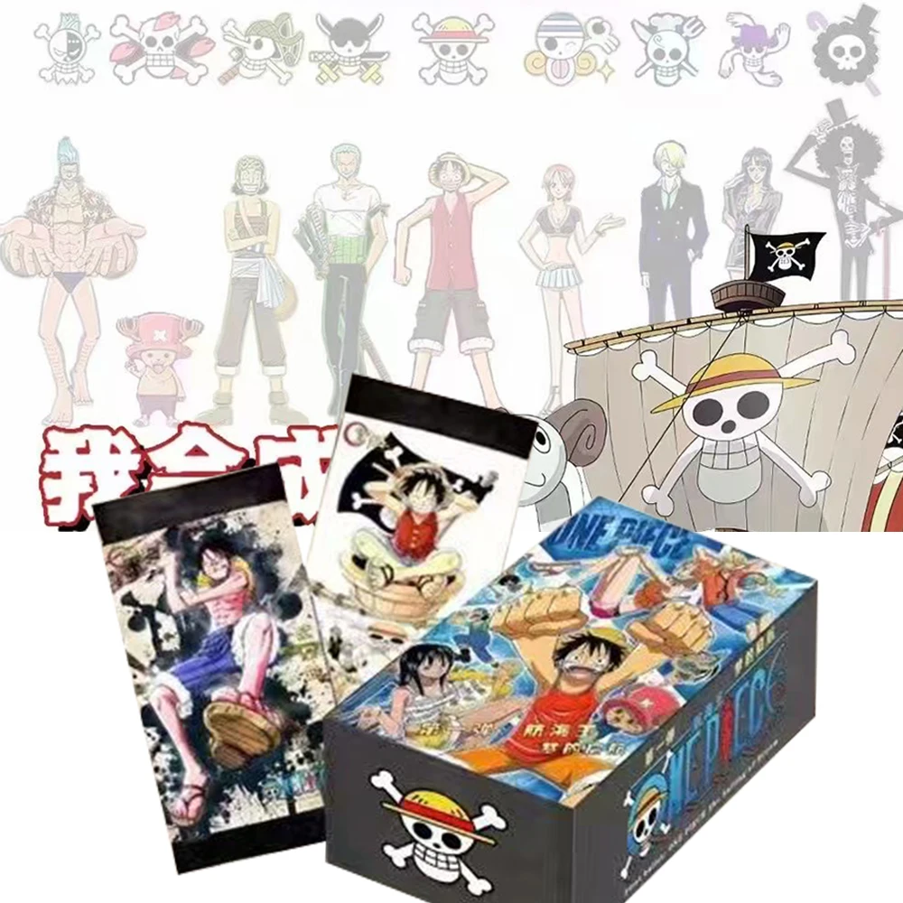 2023 Japan Anime One Piece Collection Card For Child Rufy Zoro Nami Chopper Franky Card Game Collecties Battle Kids Gift Toys