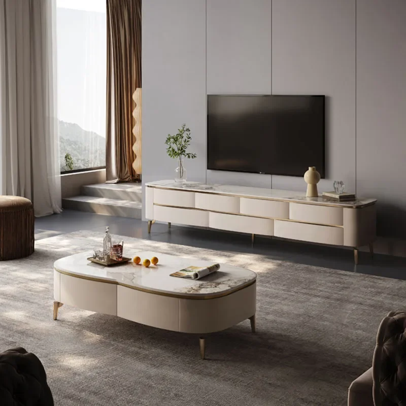 Stand White Tv Bench Mobile Soggiorno Mobile Tv Entertainment Unit Soggiorno Legno Muebles Para Casa Sofaset Furniture