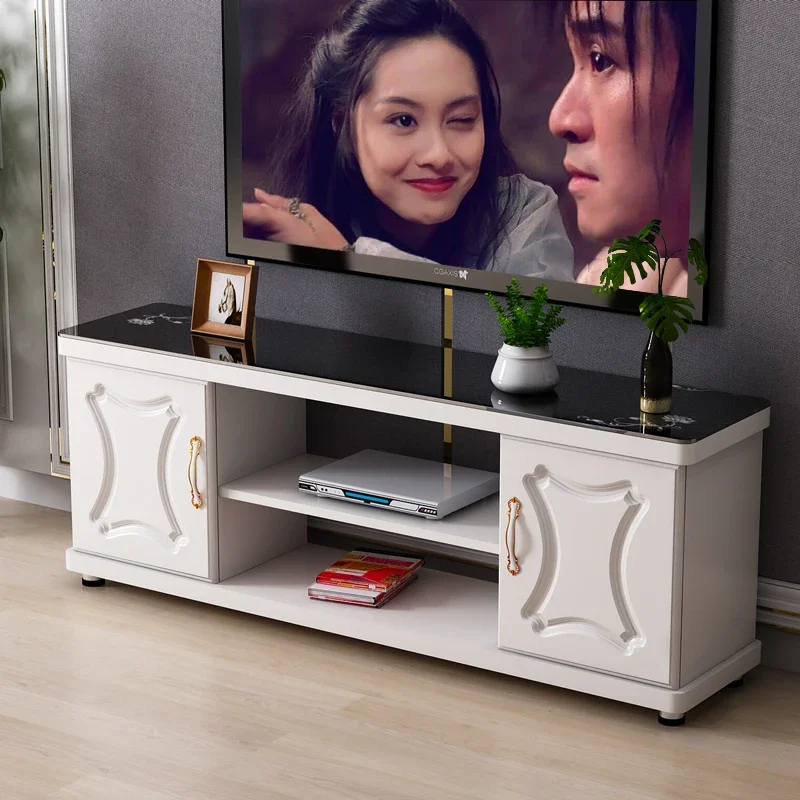 Fashion Living Room Tv Unit Cabinet Style Portable Storage Lowboard Television Stand Foot Suporte Para Tv Furniture Mq50Ds