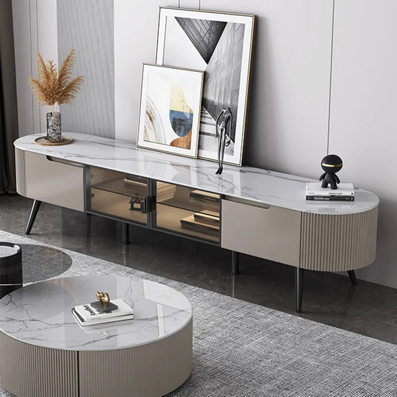 Espositore Mobile Tv Stand Mobile Entertainment Center Desk Luxury Tv Stand Lowboard Television Meuble Tv Salon Furniture