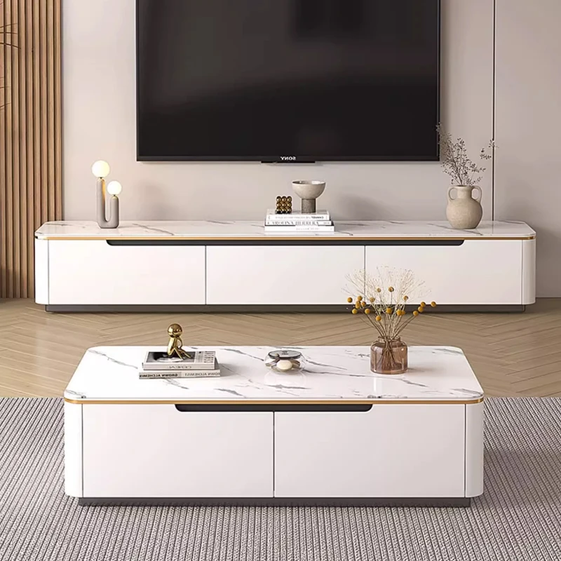 Unità Monitor Tv Stand Tavolo Mobile Scrivania Vetrina Retro Tv Mount Lowboard Corner Muebles Para El Hogar Mobili Moderni