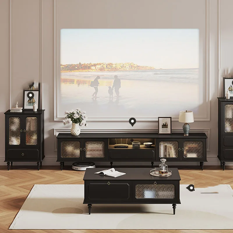Scrivania Retro Tv Stand Salon Portable Designer Storage Tv Unit Vetrina Camera Da Letto Stojaki Telewizyjne Mobili Per Teatro