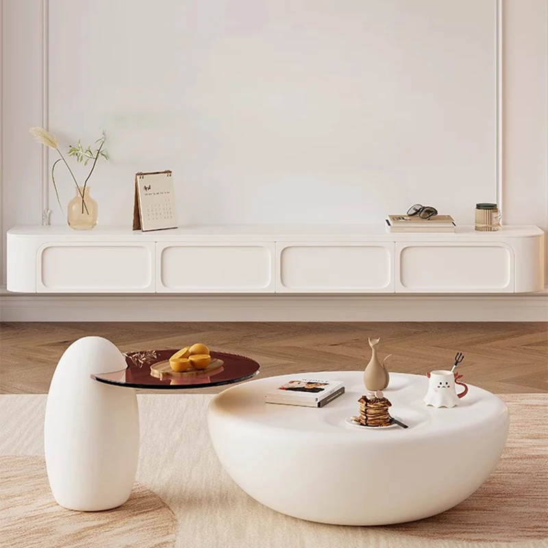Floating Bedroom Tv Cabinet Floor Italian Designer Modern Theater Hotel In Legno Massello Tv Unit Soggiorno Meuble Cuisine Furniture
