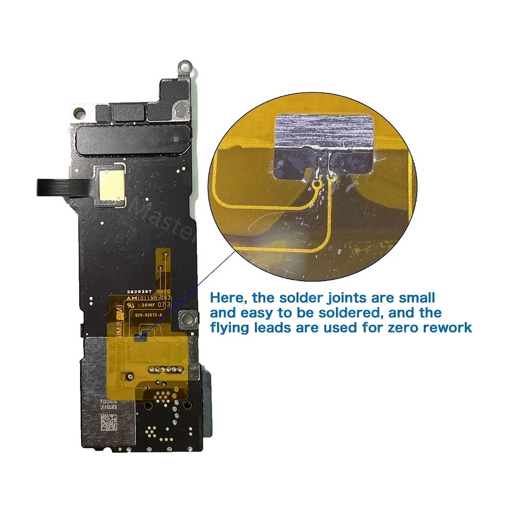 Adattatore Hiseecon Esim Per Iphone 15 Plus Versione Usa Lettore Di Schede Sim Slot Per Cavi Flex Vassoio Supporto Modulo Parti Dello Strumento Di Rip