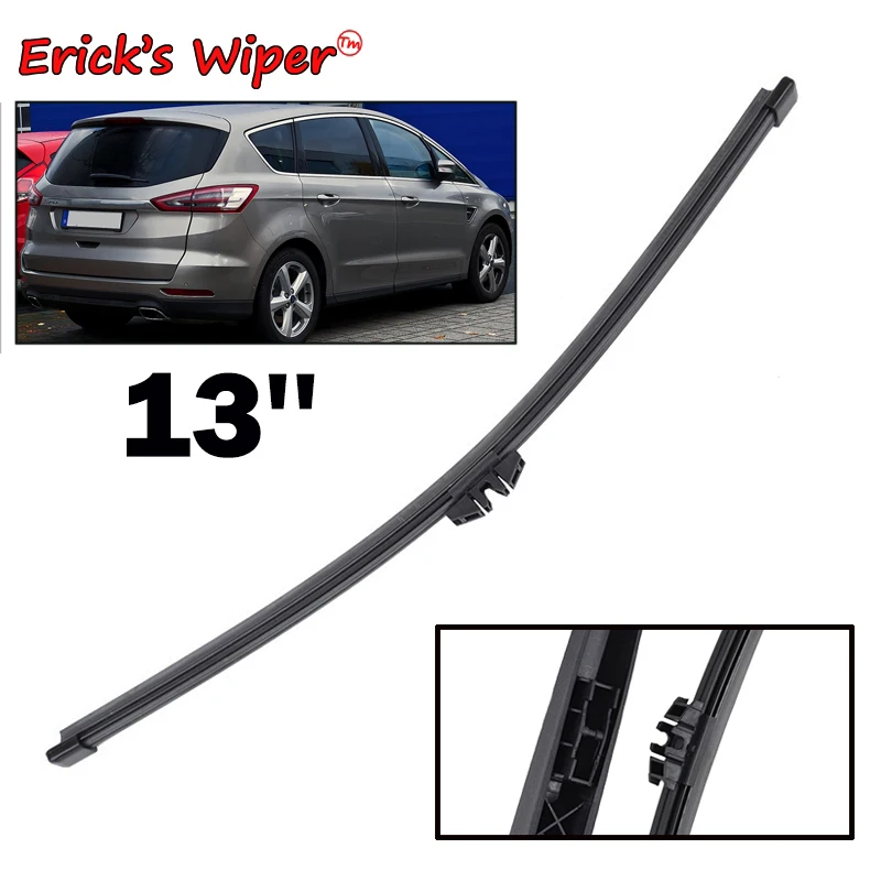 Ener'S Wiper 13 "Spazzola Tergicristallo Posteriore Per Ford S-Max Mk2 2015 - 2023 Parabrezza Parabrezza Pulito Portellone Finestra Spazzola Antipiogg