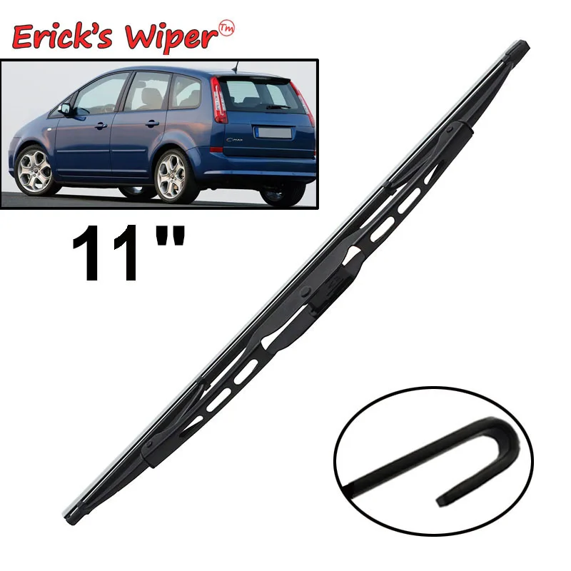 Ener'S Wiper 11 "Spazzola Tergicristallo Posteriore Per Ford Focus C-Max Mk1 2003 - 2011 Parabrezza Parabrezza Portellone Finestra Spazzola Antipioggi