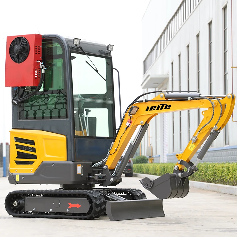 Spedizione Gratuita Cina 1.8 Ton Fabbrica Yanmar Kubota Piccolo Escavatore 1 Ton 3.5 Ton Escavatore Cingolato Mini Escavatore Con Epa/Ce/Euro 5