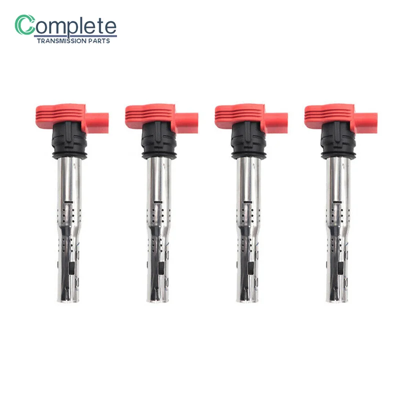 4 Pezzi Bobine Di Accensione Vestito Per Audi R8 A4 Vw Golf Coil Pack Set 06 E905115E