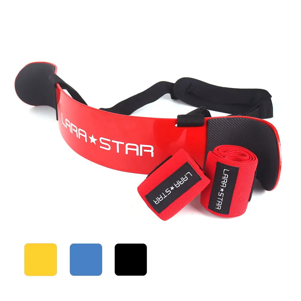 Fitness Sollevamento Pesi Arm Blaster Bodybuilding Wrist Wraps Support Arm Curl Per Powrlifting Bicep Dumbbell Aumento Della Forza Muscolare