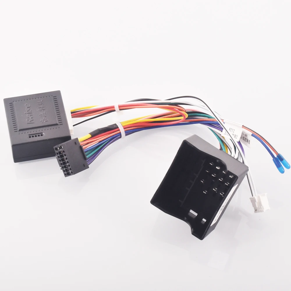 Adattatore Per Cavo Per Cablaggio Stereo Per Autoradio Android 16Pin Per Ford Focus Mk2 Mondeo Mk4 C-Max Fiesta Fusion
