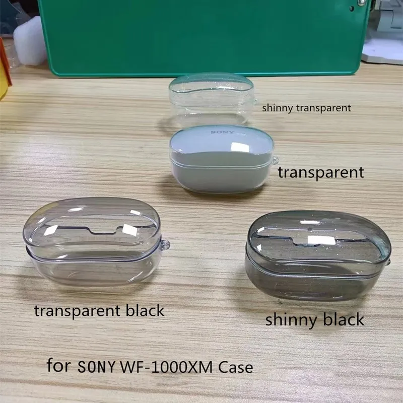 Custodie Trasparenti In Tpu Per Sony Wf1000Xm4 Protector Bluetooth Wireless Clear Shinny Sony Cover Per Auricolari Per Sony Muslimah Bags