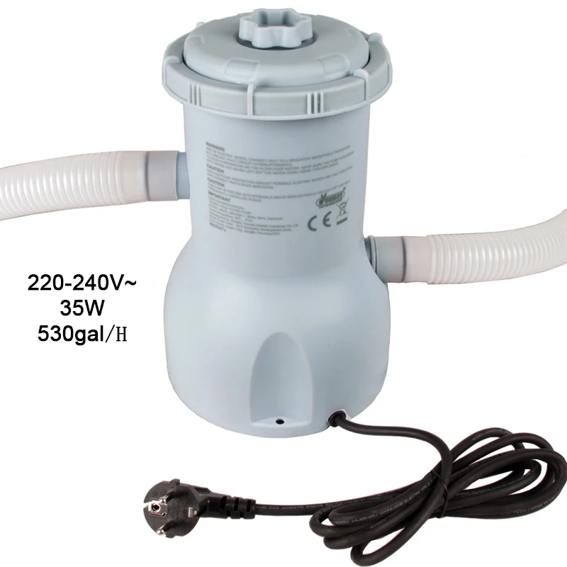 220V Filtro Pompa Fuori Terra Piscina Struttura In Metallo Piscine Gonfiabile Facile Piscina Acqua Filtrazione Piscina
