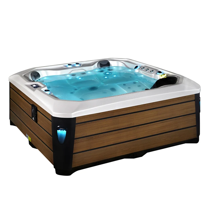 Spa Di Lusso Di Qualità Sunrans E Vasche Idromassaggio Piscine Spa Per 5 Persone Tubo Caldo All'Aperto Per Cortile Con Controller Balboa
