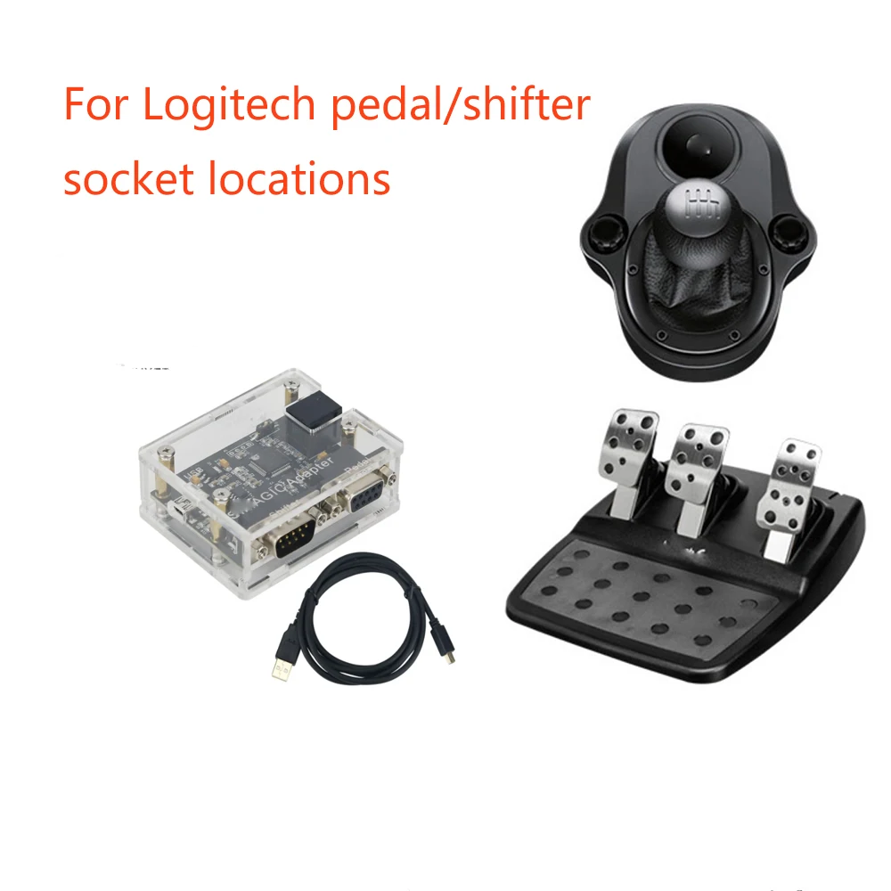 Per Convertitore Adattatore Usb Simmagic Per Logitech G27/G29 Pedal Gear Shift-Er Mod Per Thrustmaster T150 T300Rs T3Pa Pro Pedal