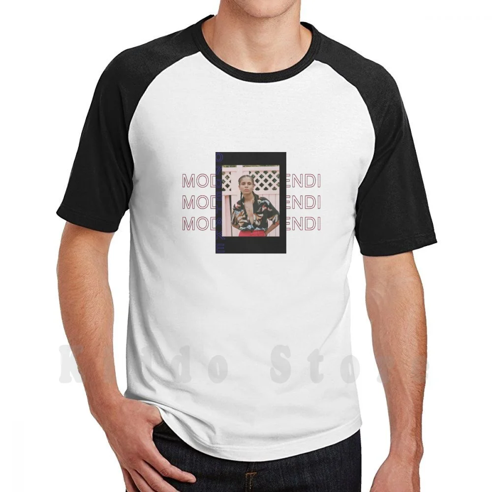 070 Shake Mode Vivendi Blue T Shirt Print For Men Cotton New Cool Tee 070 Shake 070 Dani Moon Shake Rnb Modus Vivendi