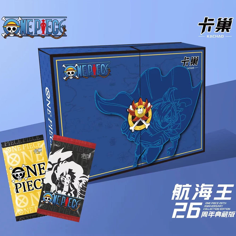 26Th Anniversary One Piece Collection Edition Card For Children Romance Dawn Rufy Boa Hancock Game Card Battle Kid Gift Toys