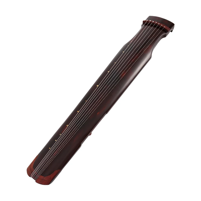 Guqin Fuxi Style Ancient Woode Zhongni Style Chinese Zither String Instrument Strumenti Musicali Professionali