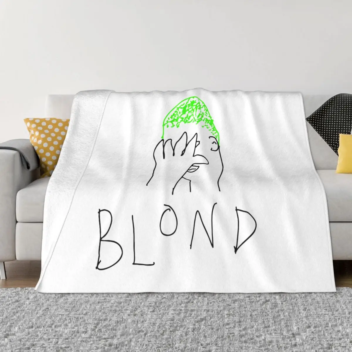 Frank Blonde Coperta Fleece Textile Decor Ocean Multi-Function Super Soft Coperte Per Copriletti Per Auto Da Letto