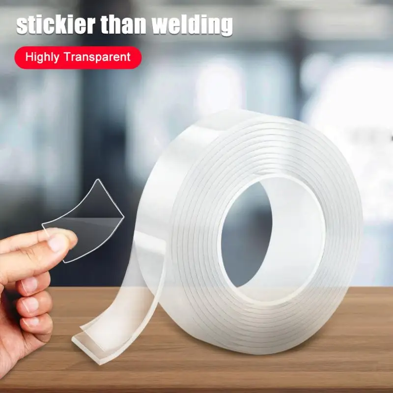 Nano Single Sided Tape Nastro Riutilizzabile Trasparente Lavello Da Cucina Adesivo Impermeabile Anti-Mold Controsoffitto Gap Adesivo Autoadesivo