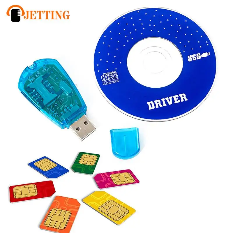 Nuovo Lettore Usb Sim Card Reader Simcard Writer/Copy/Cloner/Backup Gsm Cdma Wcdma Cellulare Dom668