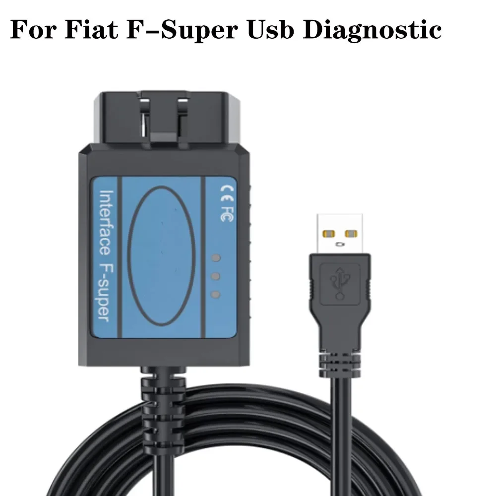 Obd2 For Fiat Scanner Obd Obd2 Diagnostic Tool Professionally Designed For Fiat F-Super Interface Usb Scan Tool For Fiat/Alfa