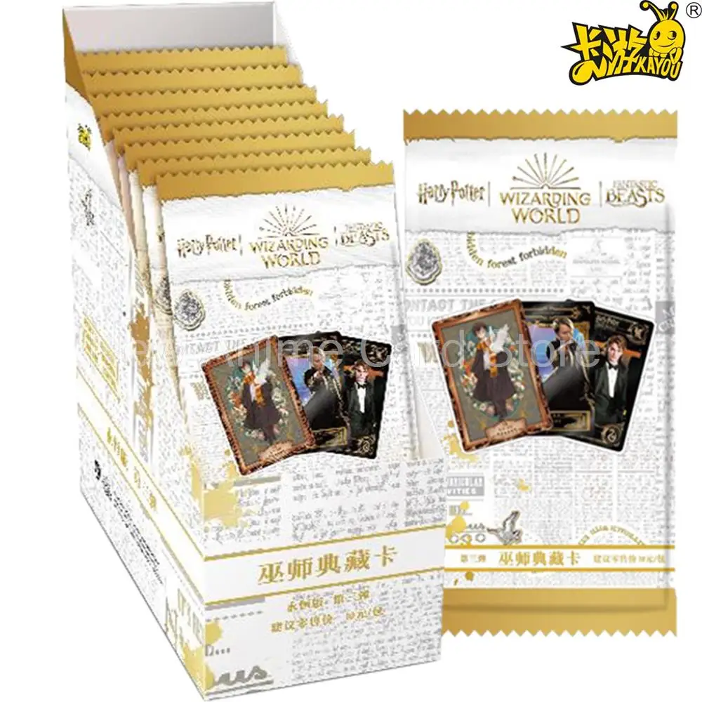 Harry Potter Wizard Ultimation Cards For Kids Original Hogwarts School Of Stregoneria E Wizardry Movie Star Card Gift Table Toy
