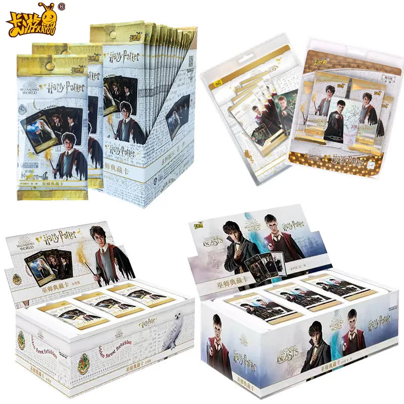 Kyou Original Harry Potter Card Magic Edition Collection Kid Gioco Da Tavolo Rare Hero Bronzing Flash Card Bambini Fan Holiday Gift
