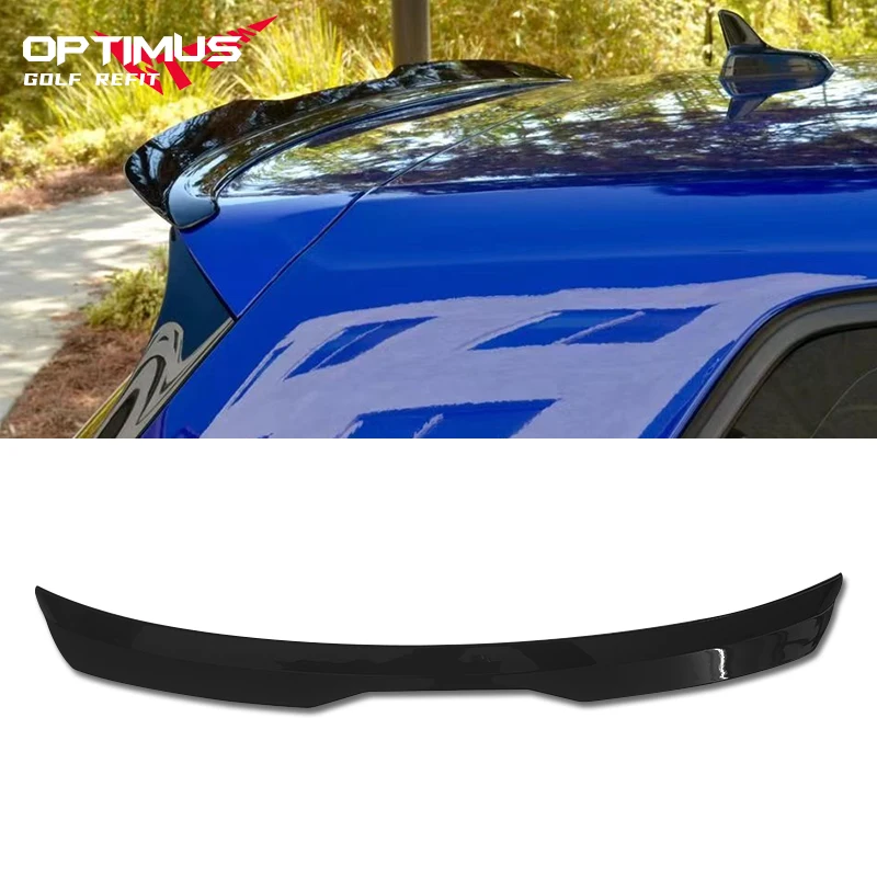 Per Maxton Design Style Spoiler Sul Tetto Posteriore Ala Per Vw Golf 7 7.5 Vii Mk7 Mk7.5 Gti Gtd R 2009-2020 Pp Plastica Abs Nero Lucido