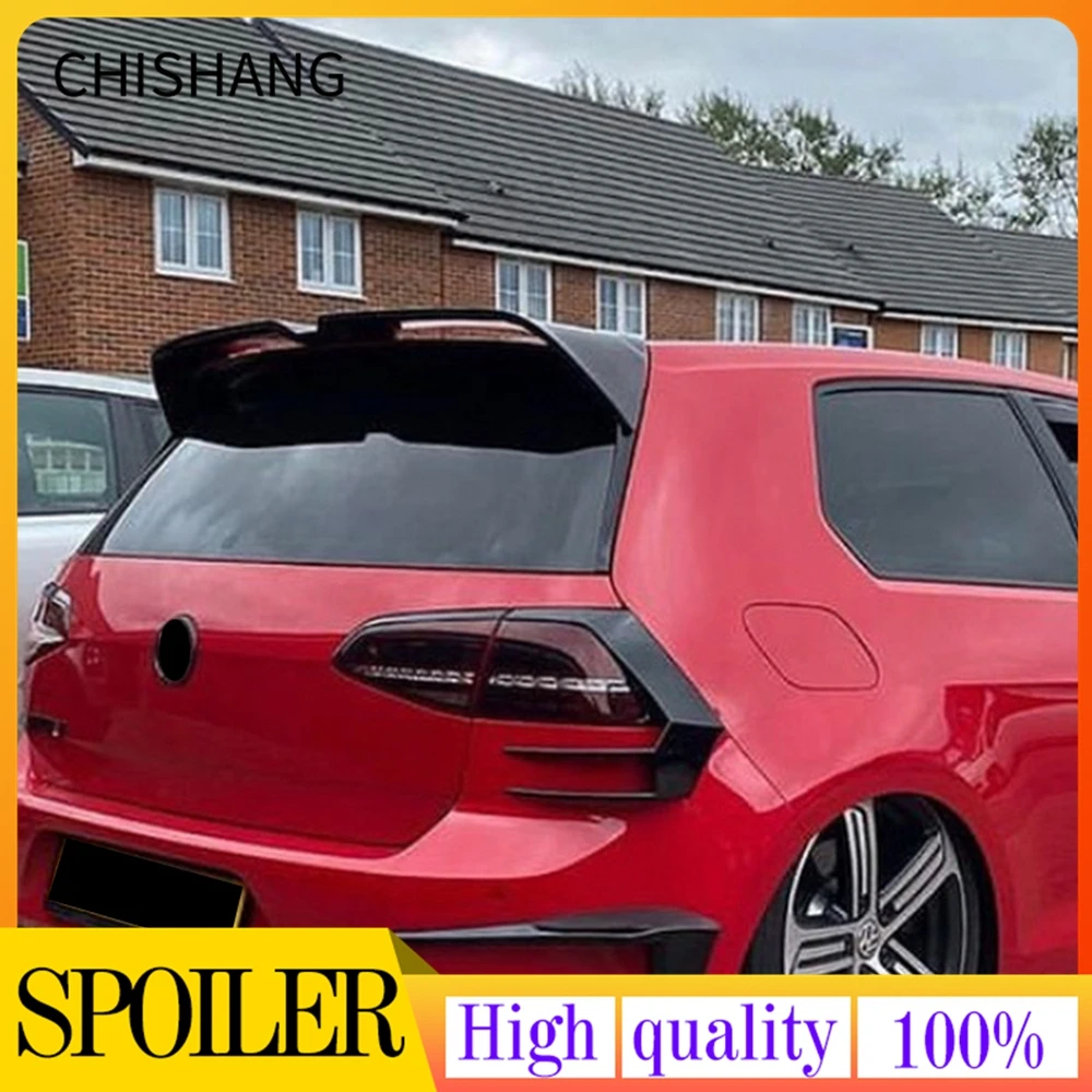 Spoiler Sul Tetto Stile Oettinger Per Volkswagen Golf Mk7 7.5 Gti R Gtd Abs Spoiler Posteriore Aleron Golf 7 2013 - 2020