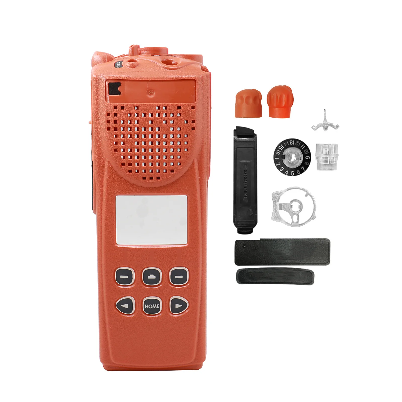 Arancione Walkie Talkie Riparazione Refurb Replacemnet Custodia Esterna Kit Per Radio Bidirezionale Xts3000 Modello 2 M2