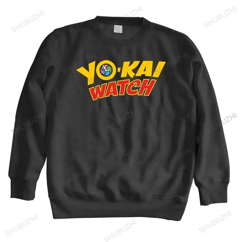 Man Crew Neck Hoodie Autumn Hoodiesanime Yokai Watch Jacket Unisex Sweatshirt High Quality Men Hoodies Warm Hoody Euro Size