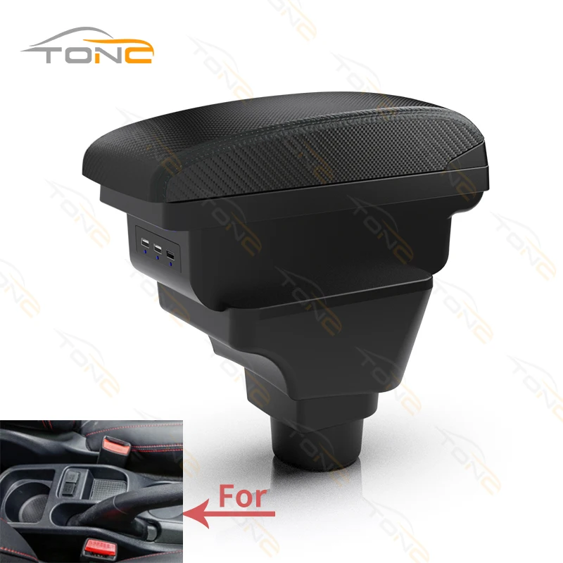 Per Proton Persona Bracciolo Per Proton Persona Car Center Console Storage Box Usb Multifunzionale Parti Interne Dell'Auto