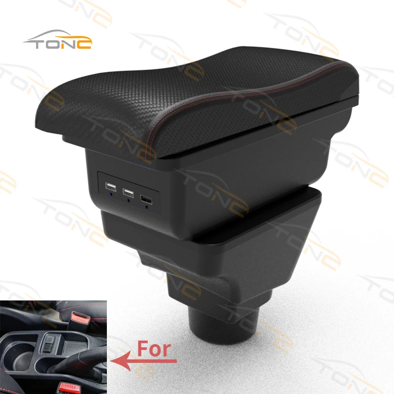 Per Proton Persona Bracciolo Per Proton Persona Car Center Console Storage Box Usb Multifunzionale Parti Interne Dell'Auto