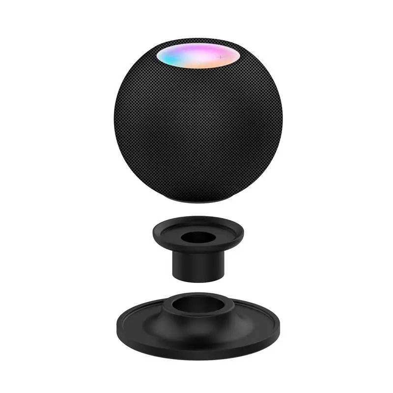 Base Per Supporto Da Scrivania Antigraffio In Silicone Piccolo Elegante Supporto Portatile In Metallo Antiscivolo Per Mele Homepods Mini Homepods