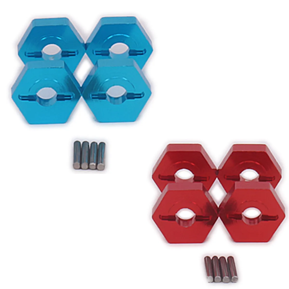 Adattatore Esagonale Da 12Mm Per Cerchione In Metallo Da 4Mm Per Traxxas 1/16 E-Revo Slash 4Wd