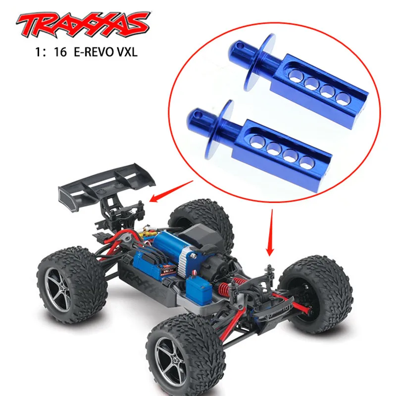 Montanti Posteriori Anteriori In Metallo Montaggio Su Colonna Shell Aggiornamento Parti Accessori Per Traxxas Mini E-Revo E Revo Slash 1/16 Rc Modello