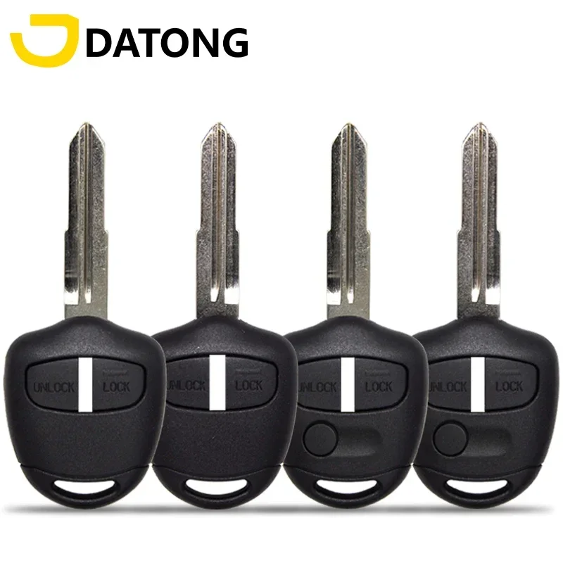 Datong World Car Remote Key Shell Case Per Mitsubishi Lancer Grandis Evolution Outlander 2 3 Button Auto Smart Blank Parts