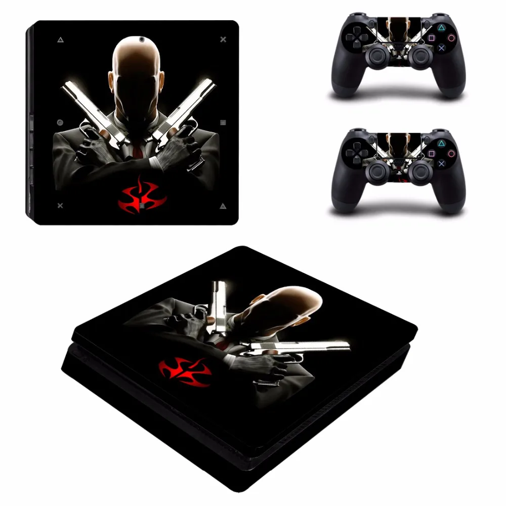 Hitman Ps4 Slim Skin Sticker Per Sony Playstation 4 Console E 2 Controller Ps4 Slim Skin Sticker Decalcomania In Vinile