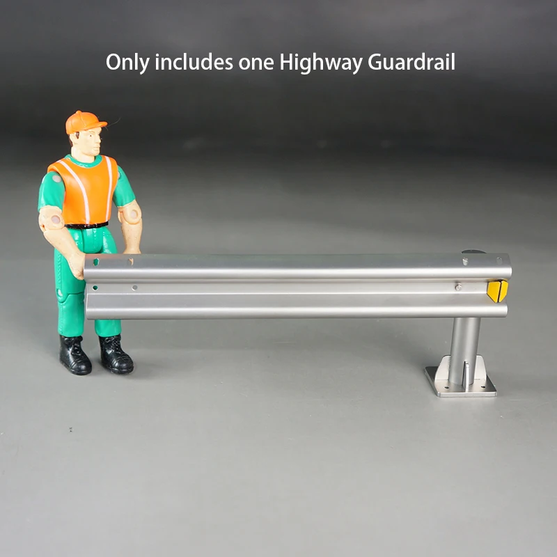 Metal Master Road Barrier Highway Fence Per Il 1/14 Rc Car Truck Off-Road Engineering Vehicles Model Toy Accessories Th23027-Smt9