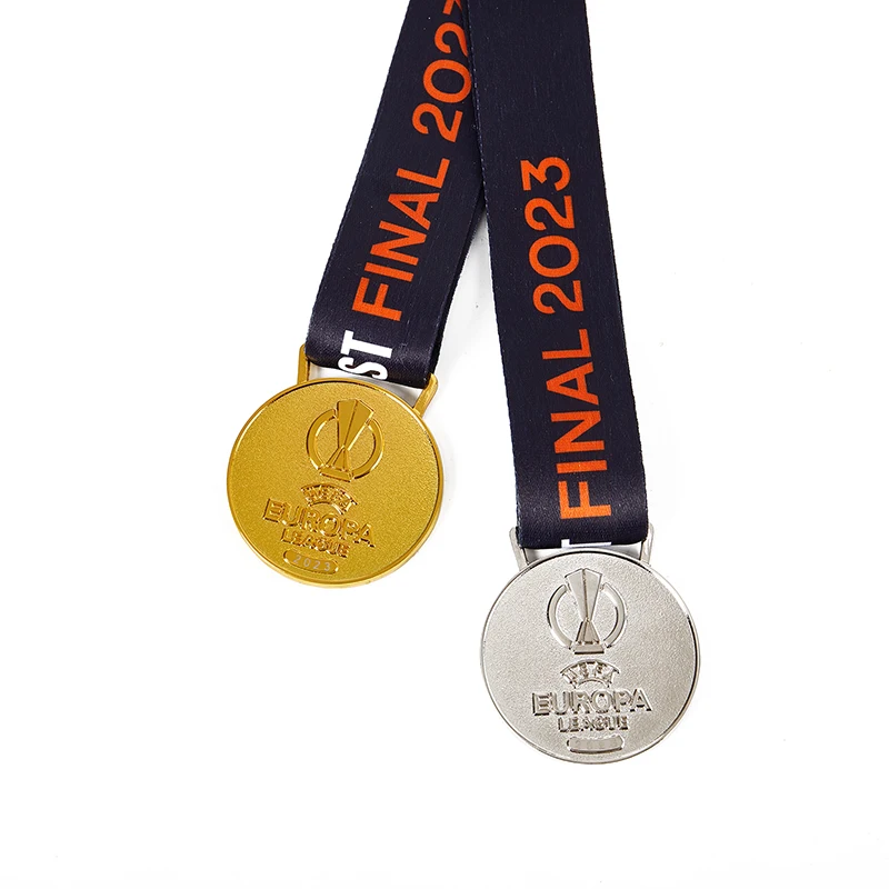 The Europe League Champions Medal Medaglia In Metallo Replica Medaglie Medaglia D'Oro Collezione Di Tifosi Di Souvenir Di Calcio