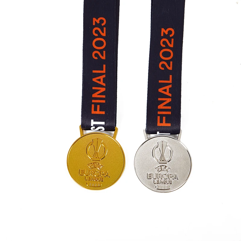The Europe League Champions Medal Medaglia In Metallo Replica Medaglie Medaglia D'Oro Collezione Di Tifosi Di Souvenir Di Calcio