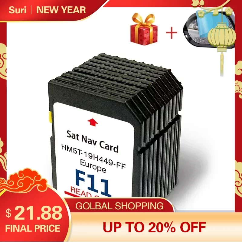 Spedizione Gratuita Navi Sd Card Gps Card Per Ford Sync2 F11 Europa 2022 Hm5T-19H449-Ff 64Gb