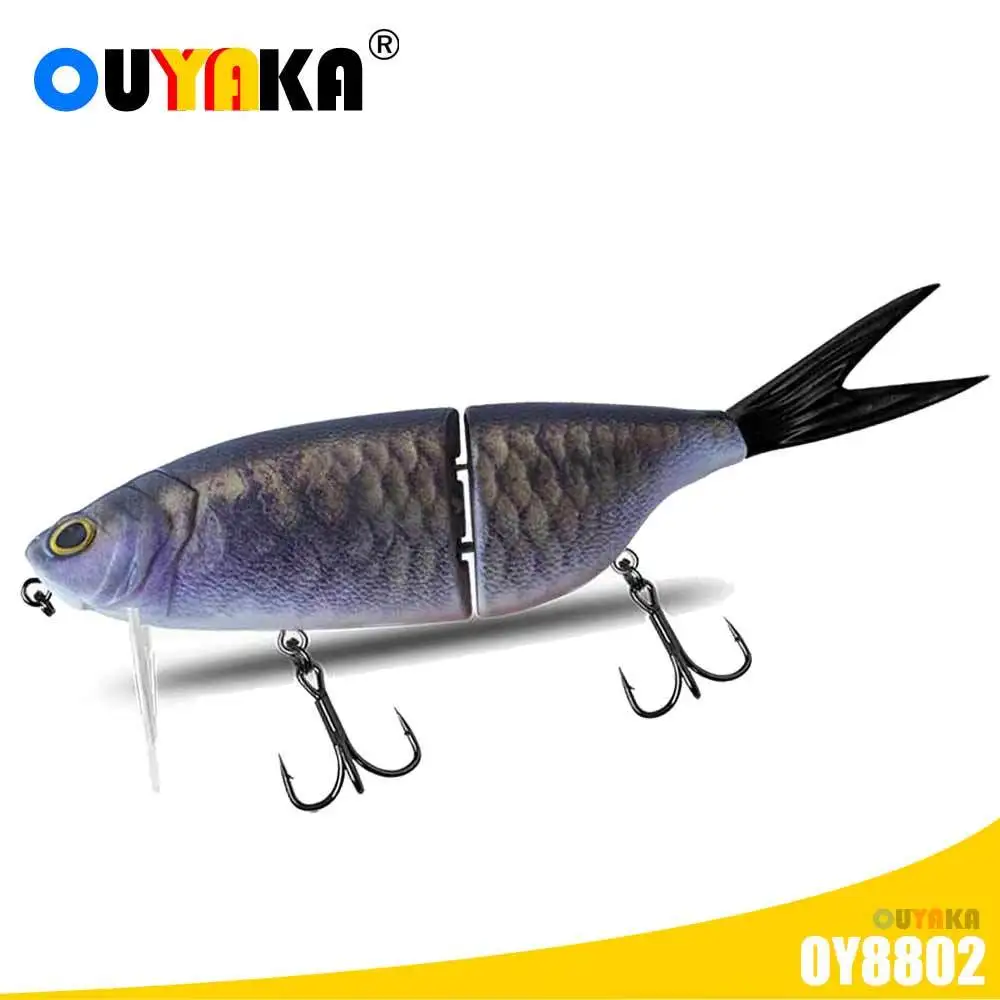 200Mm 88G Galleggiante Snodato Swimbaits 2 Sezione Robobit Topwater Fishing Lure Predator Wobbler Minnow Grande Esca Dura Artificiale