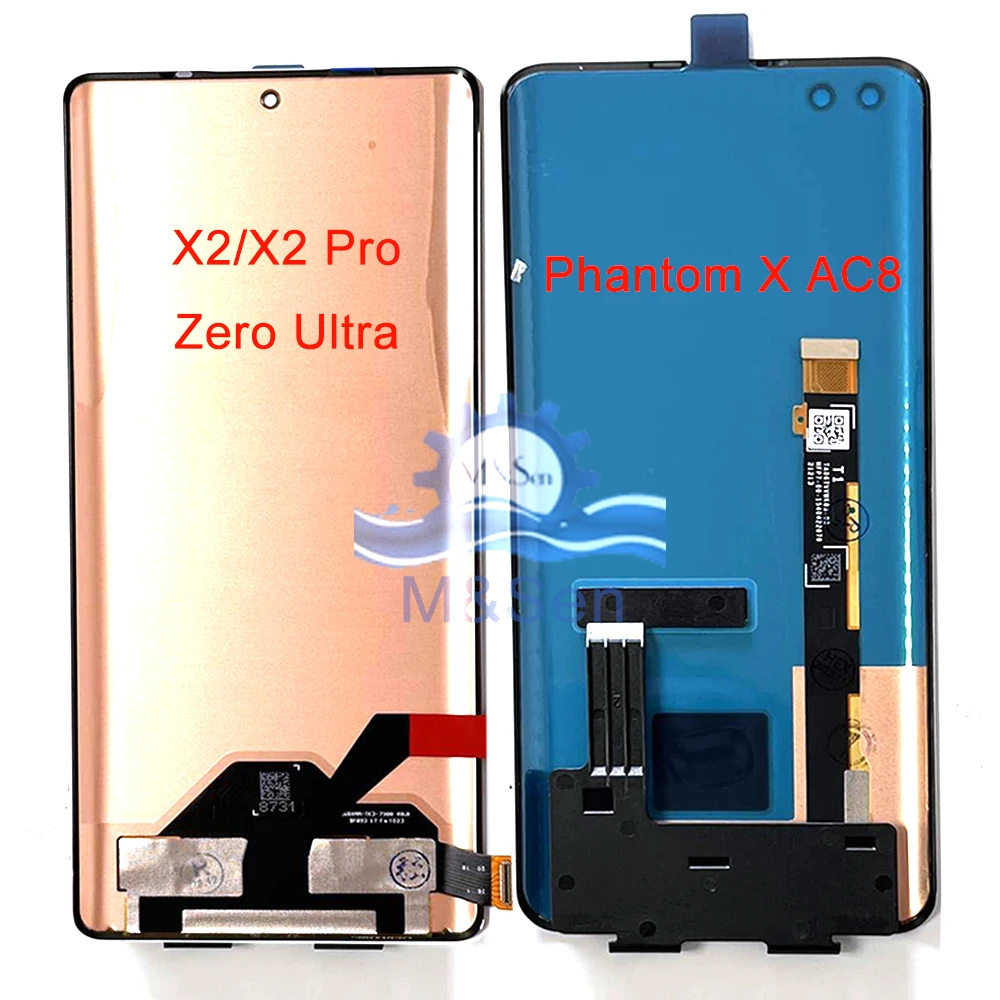 Amoled Originale Per Infinix Tecno Phantom X2 Ad8/X2 Pro Ad9/ X Ac8 Display Lcd Touch Digitizer Per Infinix Zero Ultra