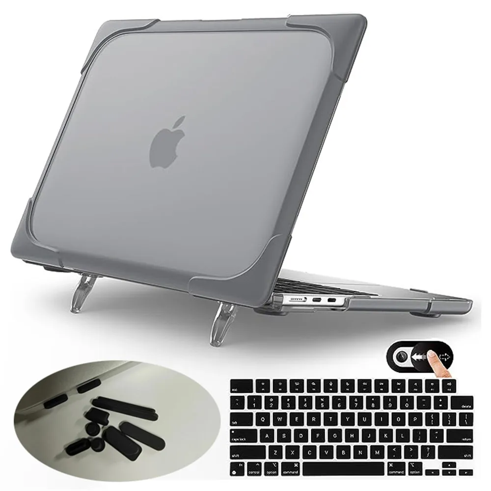 2023 Custodia Per Laptop Per Macbook Air 15 Custodia Per Macbook Air M2 Chip Touch Id 15.3 Pollici A2941 Heavy Three Protection Duty Rugged Cover